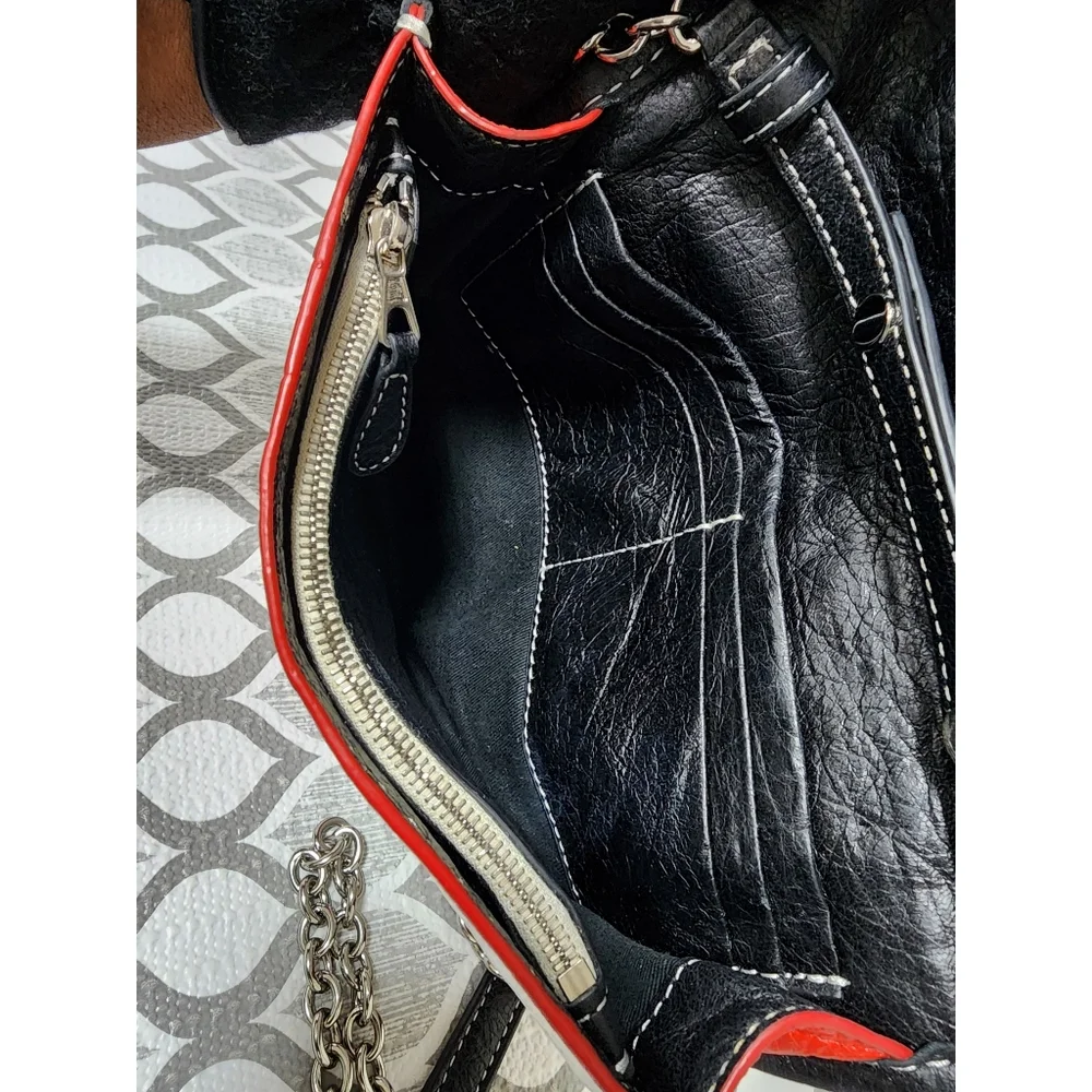 Balenciaga Bazar Chain Crossbody Bag Multicolored